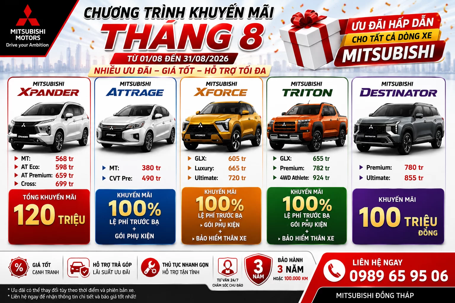 Địa điểm hỗ trợ xem xe tại Đồng Tháp