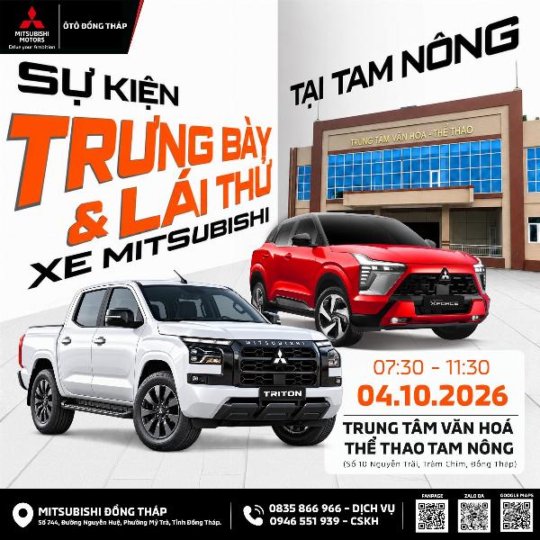 SỰ KIỆN SẮP DIỄN RA TẠI TAM NÔNG - ĐỒNG THÁP