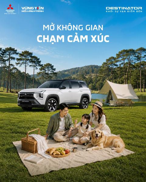 MITSUBISHI DESTINATOR l MỞ KHÔNG GIAN, CHẠM CẢM XÚC