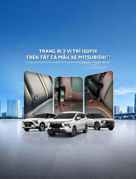 THIẾT BỊ AN TOÀN CHO TRẺ EM TRÊN CÁC DÒNG XE CỦA MITSUBISHI