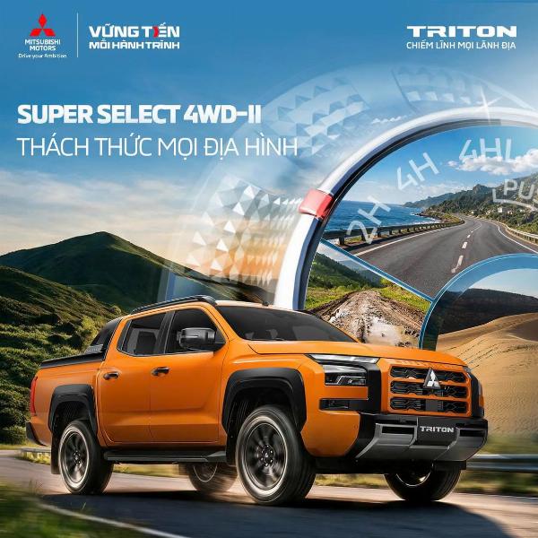 TRITON 4WD-II l THÁCH THỨC MỌI ĐỊA HÌNH